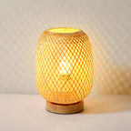 Japanese Rattan Table Lamp - view 6
