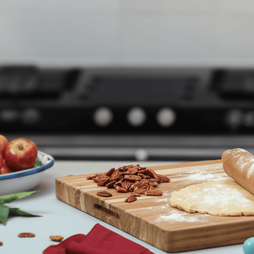 Traditional Teak Wood Cutting Board & Charcuterie Board, Extra Large 24x18 in