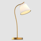Gooseneck Desk Lamp with Fabric Shade - view 3