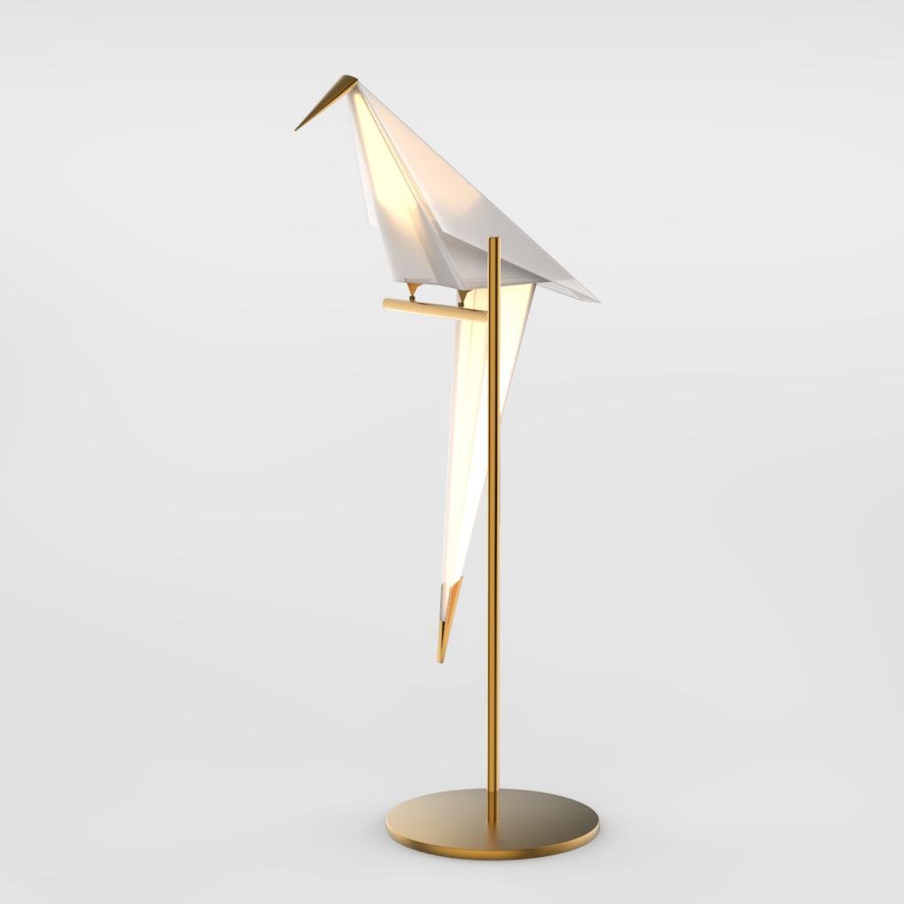 Origami Bird LED Accent Lamp - view 3