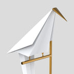 Crane Origami Table Lamp (33")