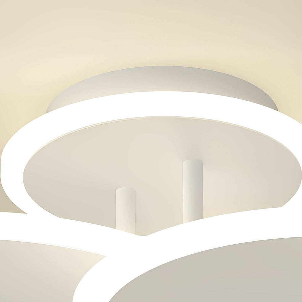 Perla Dimmable Flush Mount (20"–45")