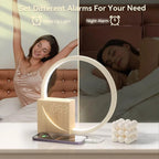 TouchGlow Alarm Night Light