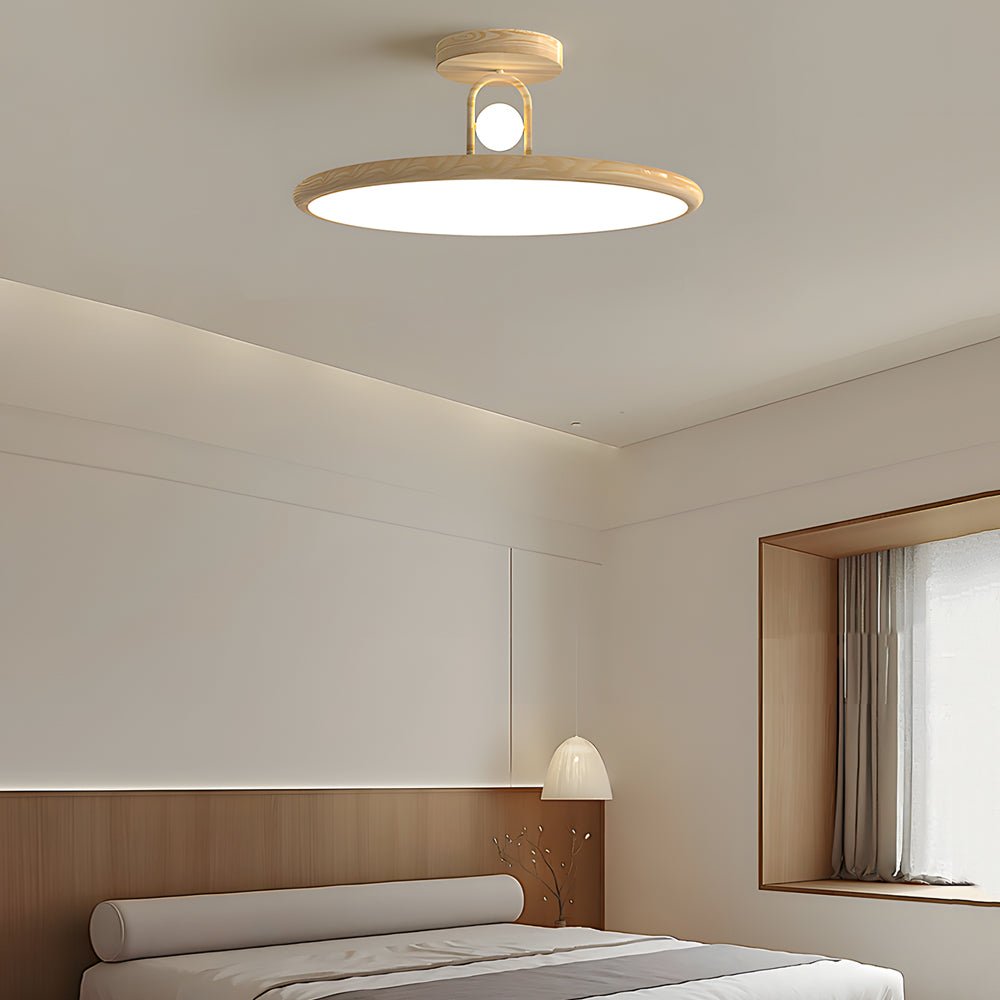 Walden Wood Grain Semi-Flush Mount (16"–20")