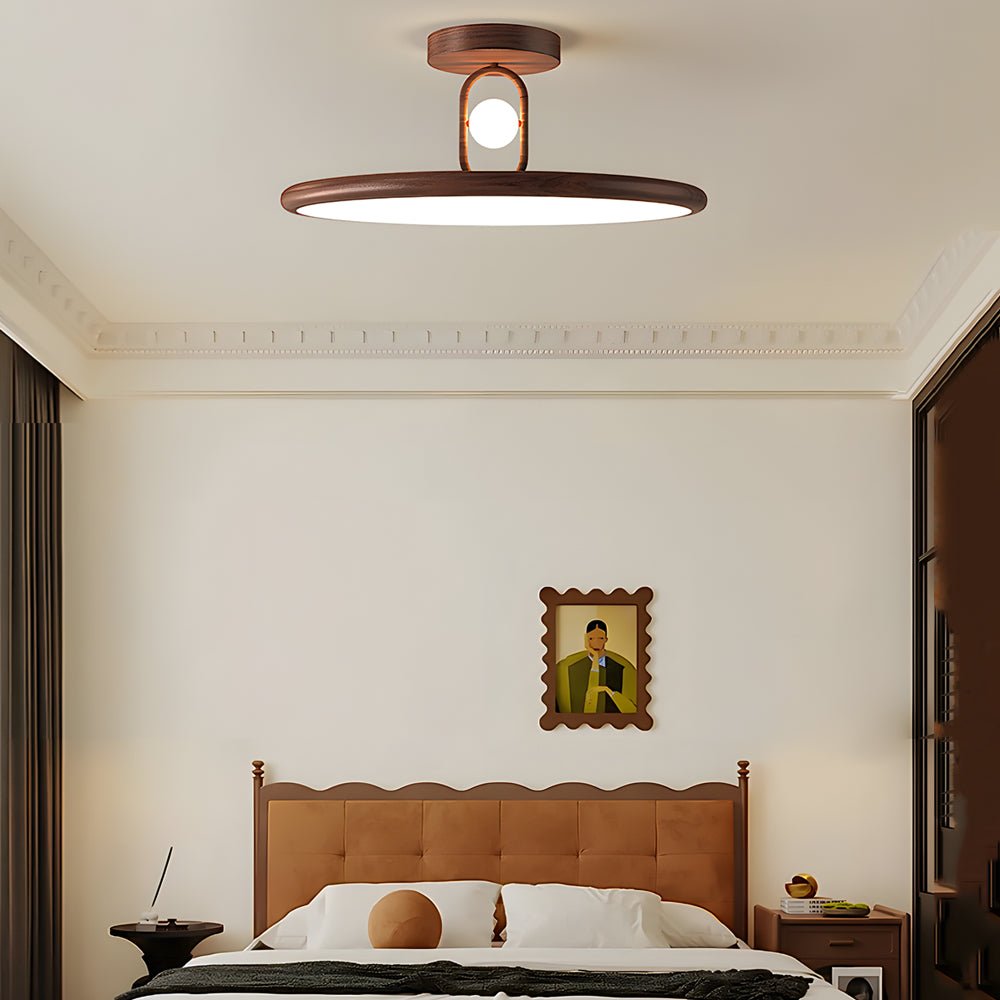 Walden Wood Grain Semi-Flush Mount (16"–20")