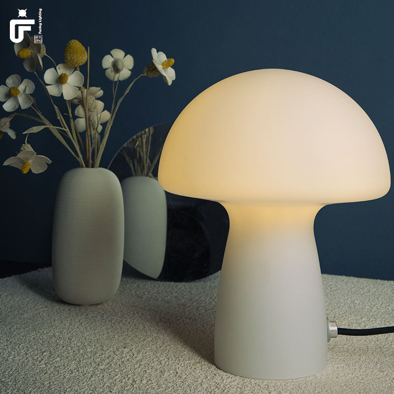 RetroGlow Mushroom Table Lamp - view 4