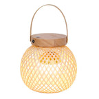 Hana Bamboo Lantern Table Lamp (7")