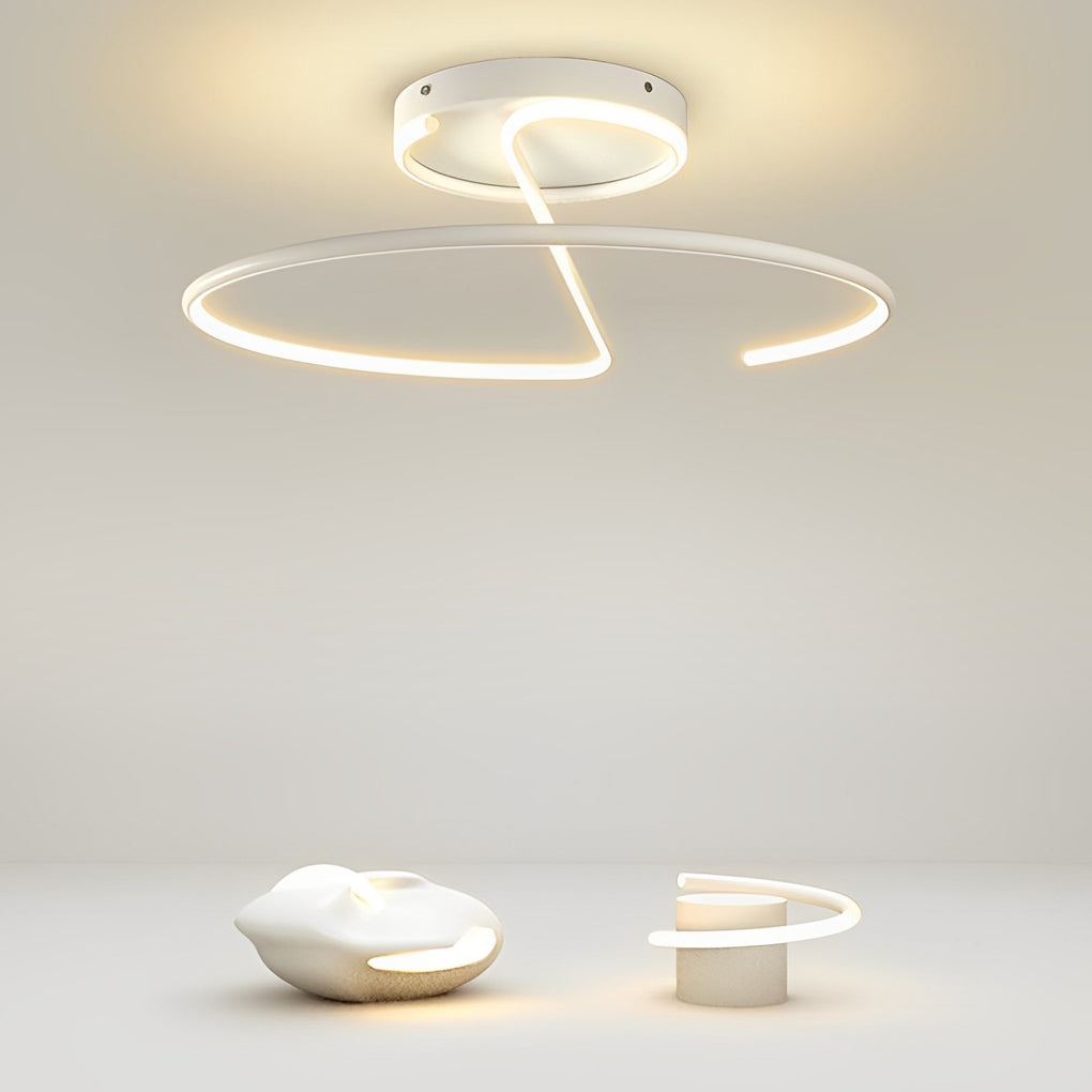 Wire Circular 16 Inch LED Ceiling Light - view 3