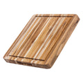 Professional Teak Carving & Cutting Board with Juice Groove, Charcuterie Board, 16x12 in