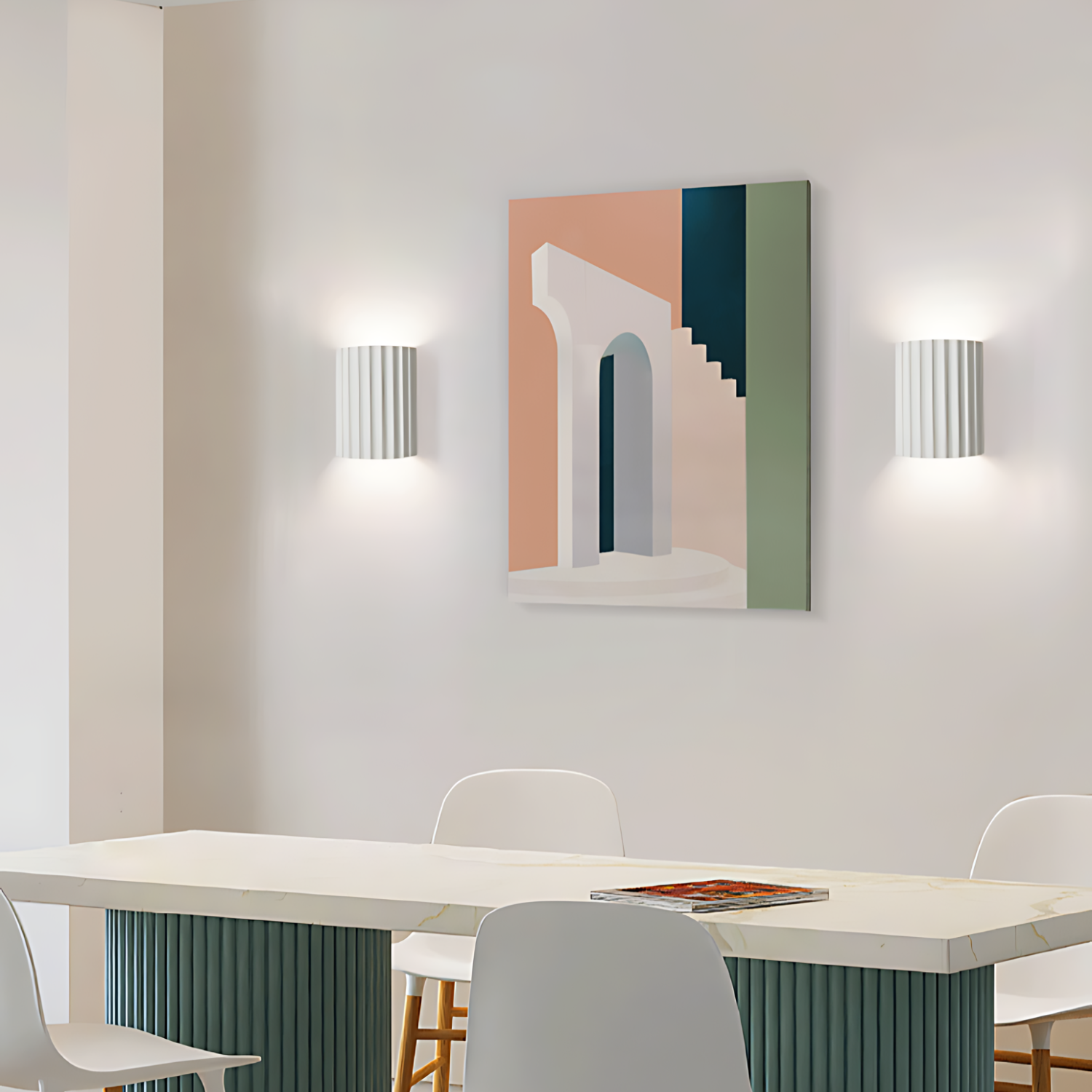 LumiWave Curved Wall Sconce