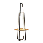 Valet Wood Tray Floor Lamp (63")