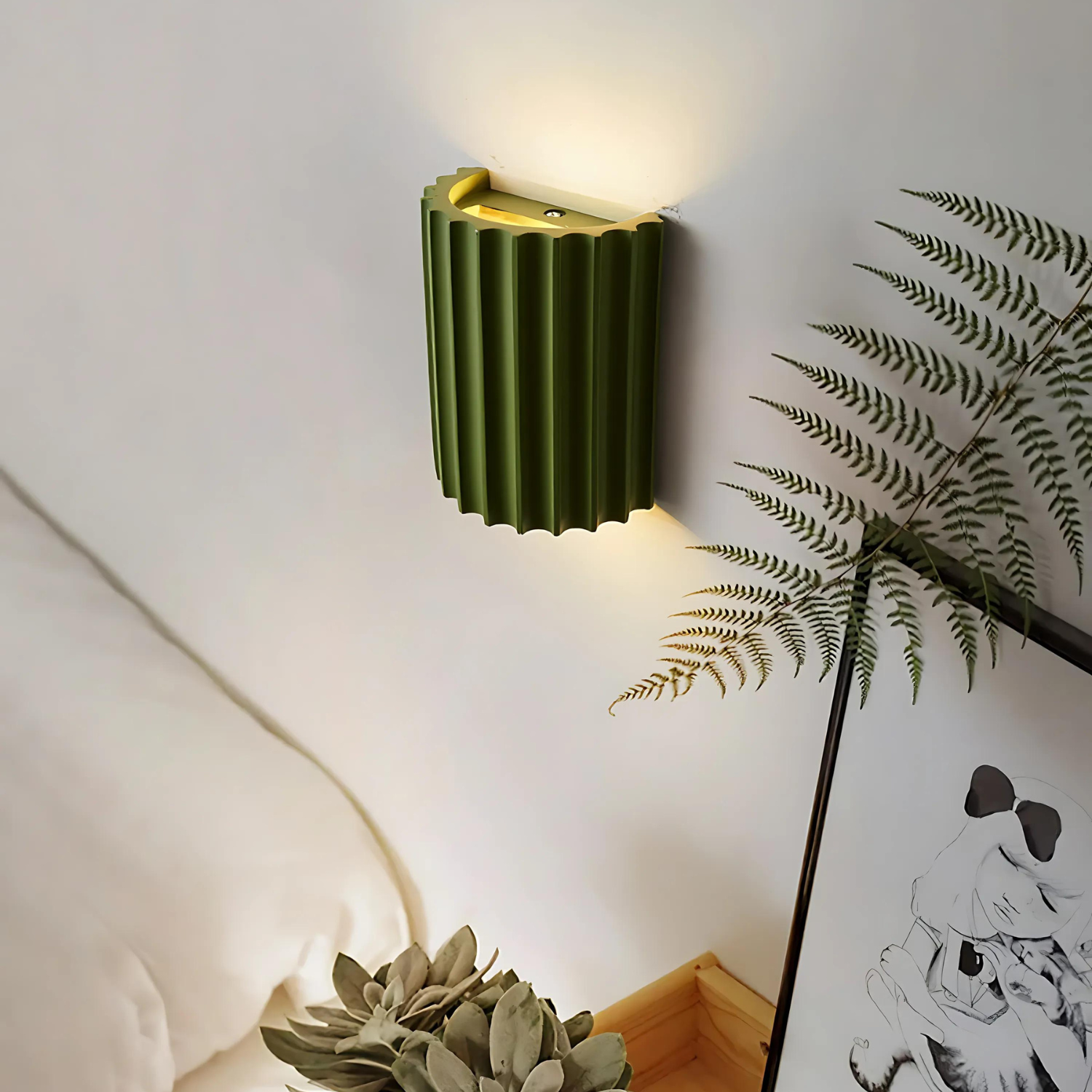 MuraleLuxe Wave Wall Lamp - view 3