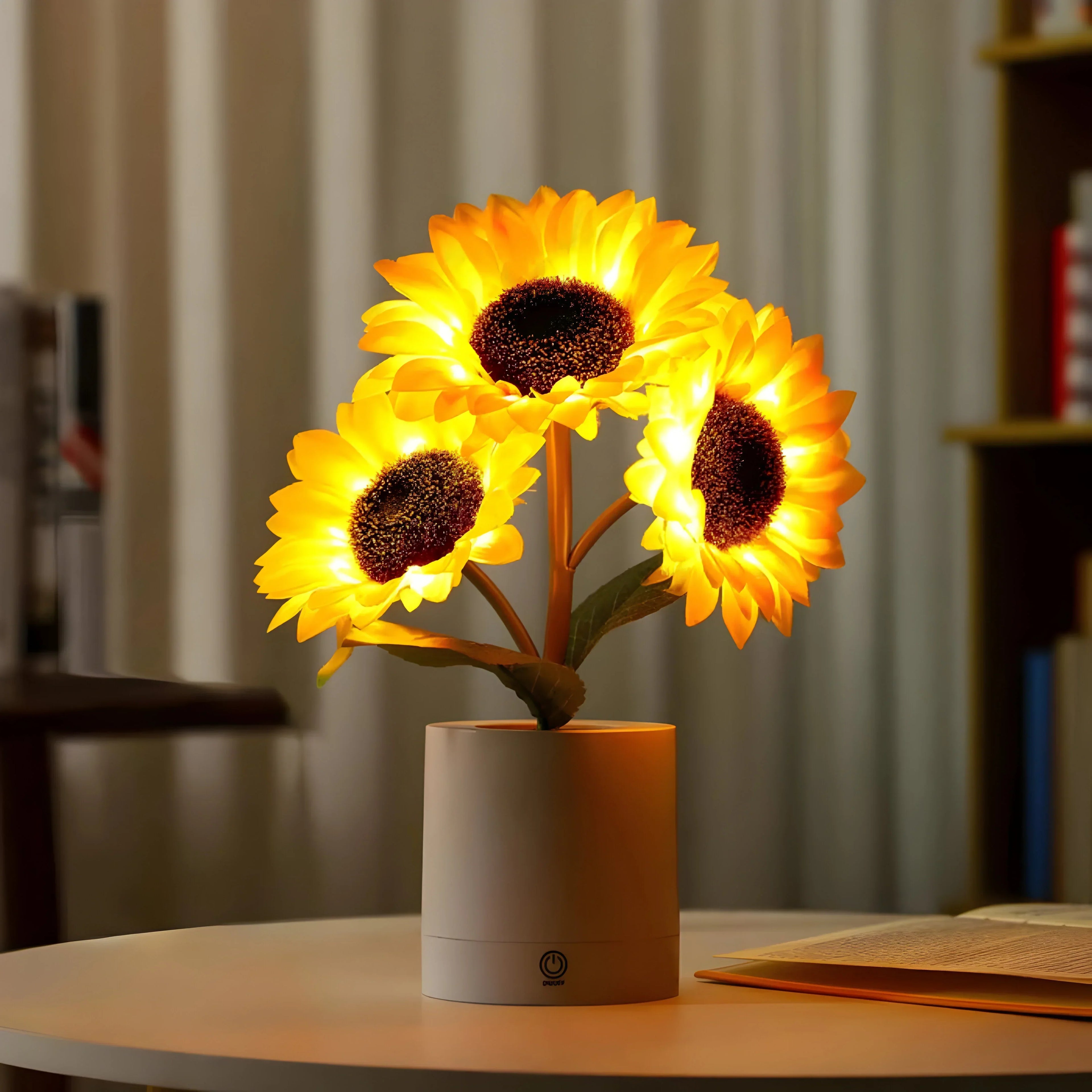Solarea Bloom Floral Table Lamp