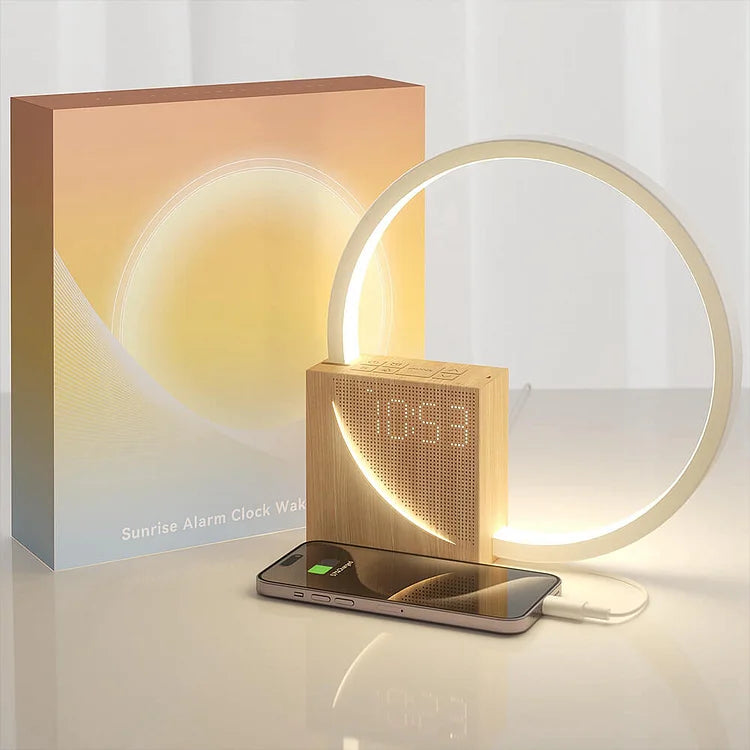 TouchGlow Alarm Night Light