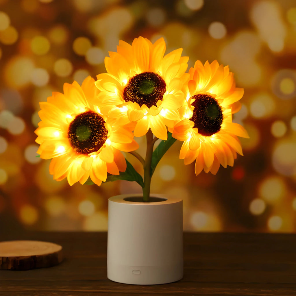 Solarea Bloom Floral Table Lamp - view 2
