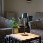 GoldGlow Wireless Table Lamp