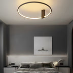 Adjustable Round Black Ceiling Light