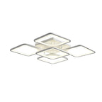 Quadra Dimmable Flush Mount (24")