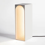 Nordic Concrete Rectangle Table Lamp - view 4