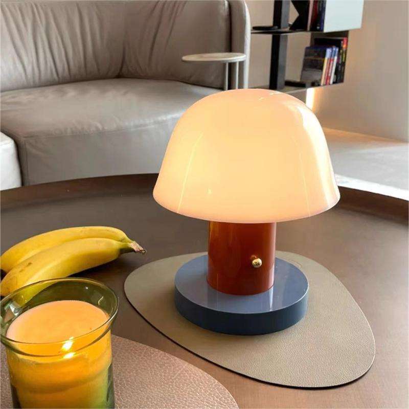 NatureGlow Mushroom Table Lamp - view 3