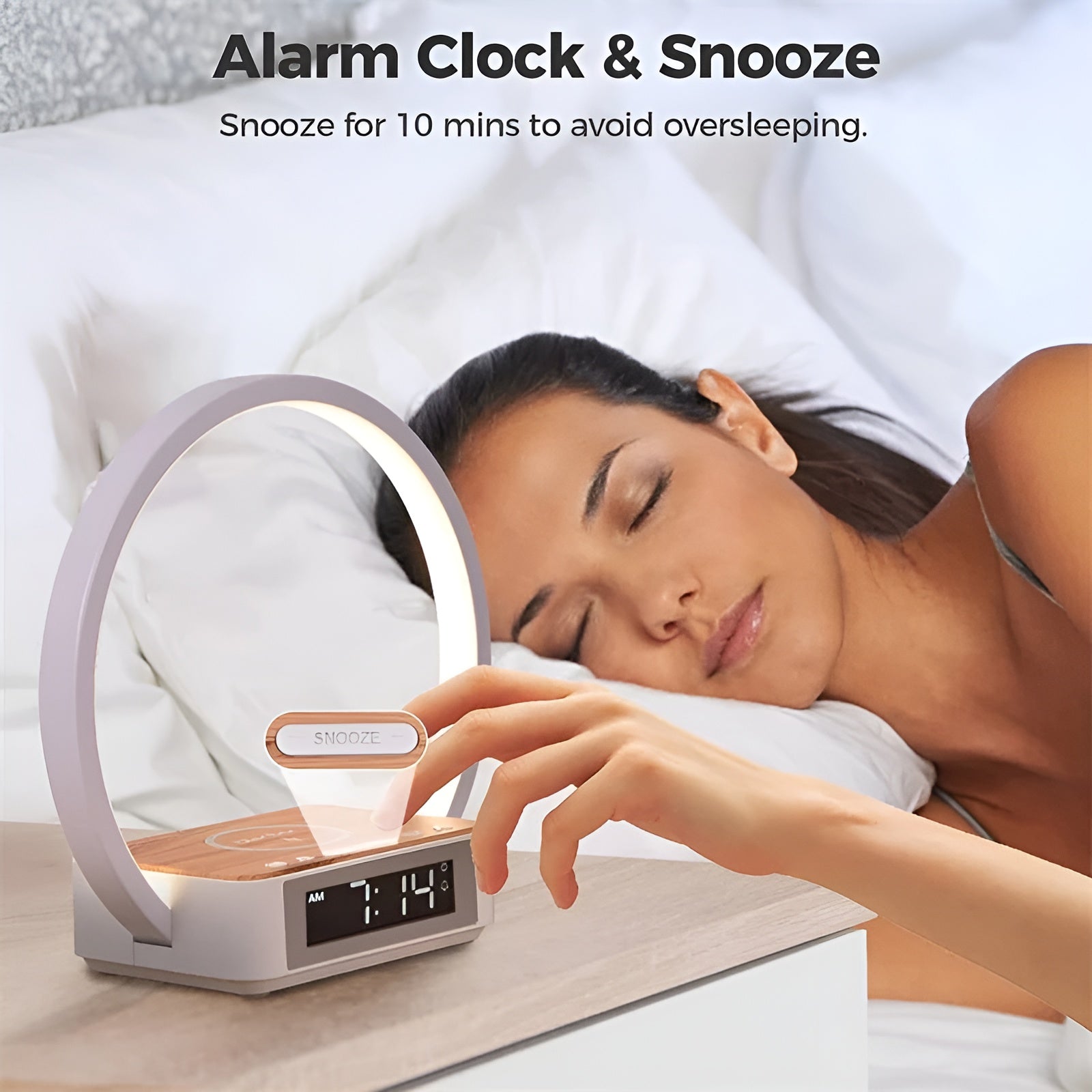 NovaGlow Charging Alarm Lamp - view 5