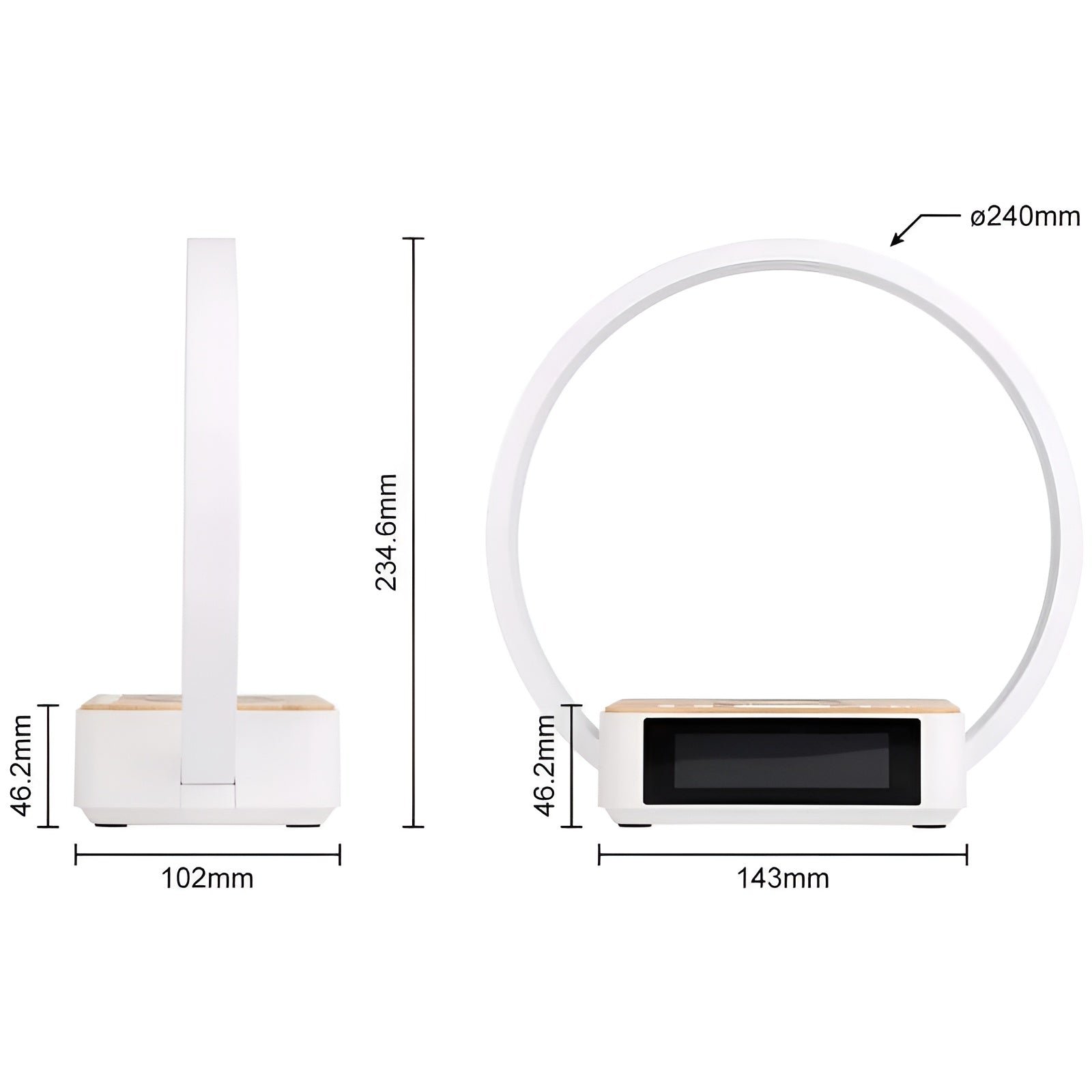 NovaGlow Charging Alarm Lamp - view 4