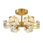 Celeste Adjustable Crystal Flush Mount (13")