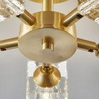 Celeste Adjustable Crystal Flush Mount (13")