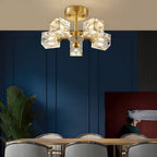 180 Degree Adjustable Crystal Ceiling Light - view 3