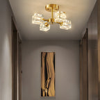 180 Degree Adjustable Crystal Ceiling Light - view 2