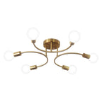 Marigold Curved Arm Flush Mount (16"–33")