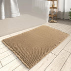 LuxeWeave Waffle Bath Mat