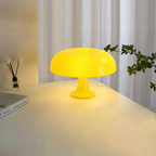 MushRoomGlow Vintage Wood Lamp