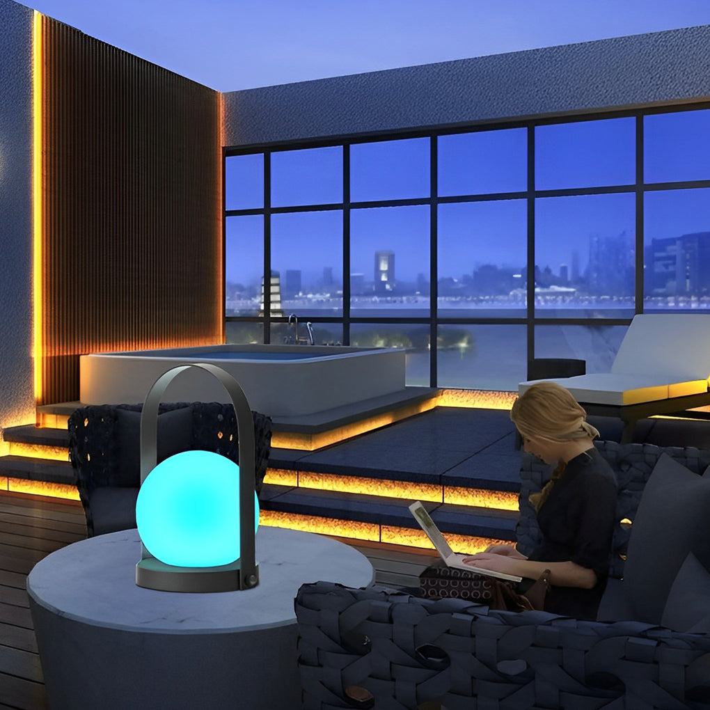 Pearl RGB Globe Table Lamp (10")