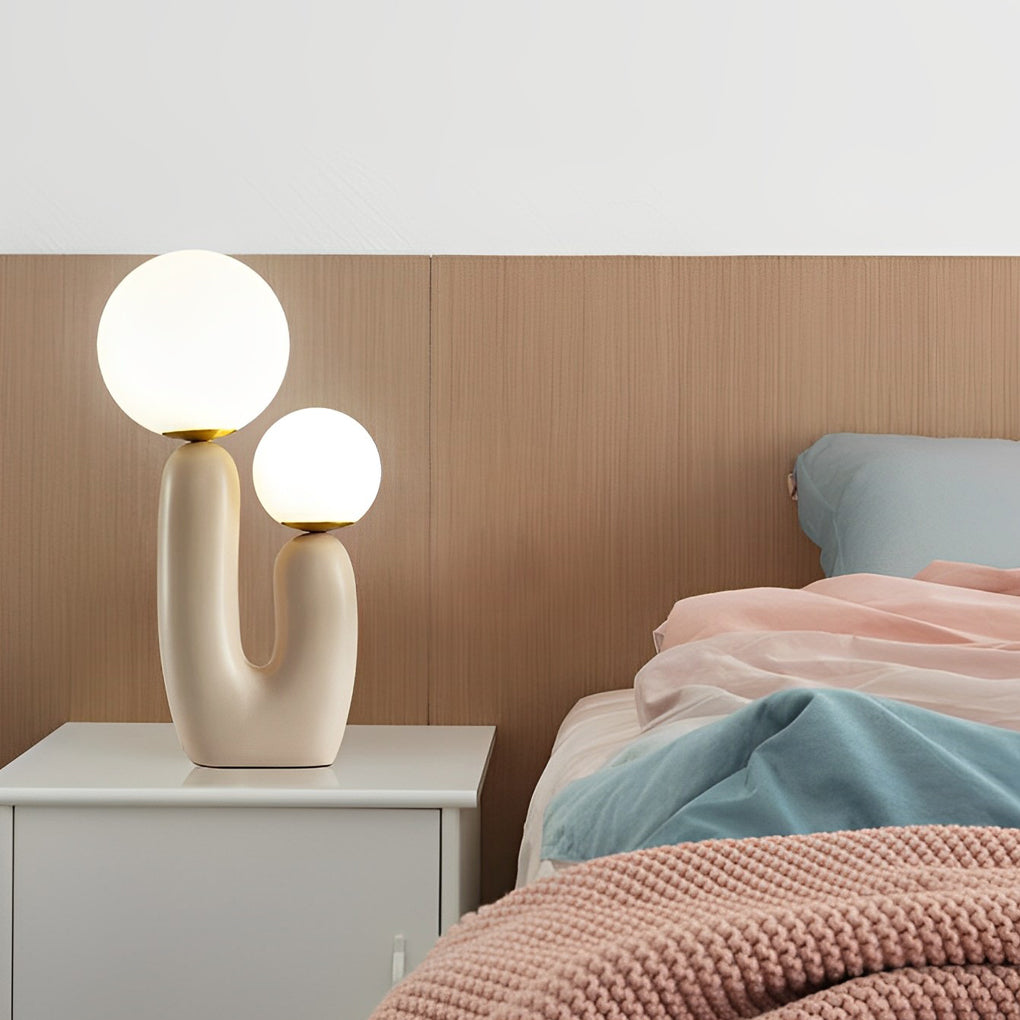 Modern Cactus LED Accent Table Lamp