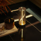 LumiRay Cylindrical Table Lamp (6"–9")