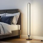 Minimalist Oval Floor Lamp - view 2