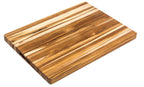 Traditional Teak Wood Cutting Board & Charcuterie Board, Extra Large 24x18 in