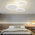 Round Matte White Nordic Ceiling Light - view 2