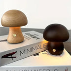 MushRoomGlow Beech Wood Lamp