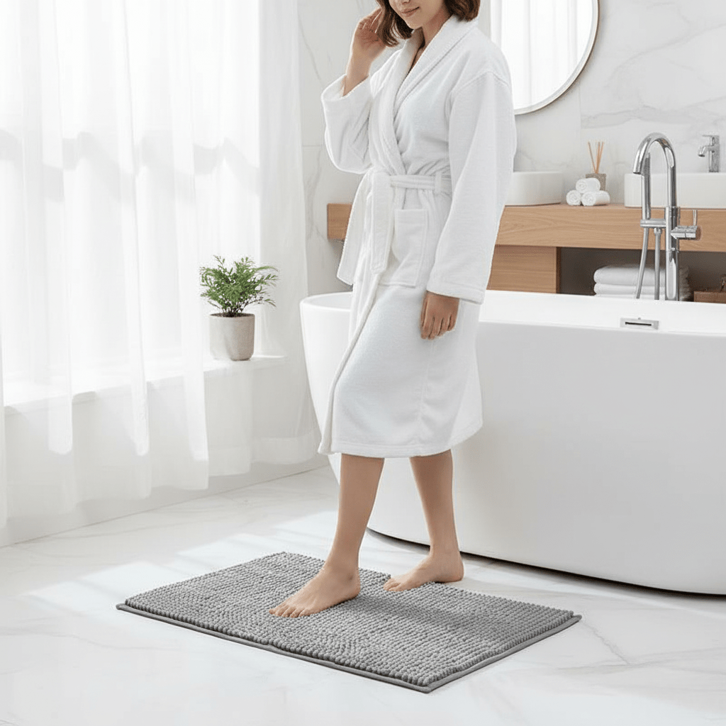 SoftDry Chenille Bath Mat