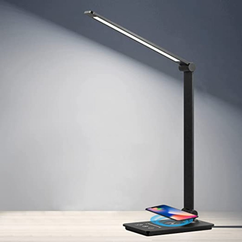 LumiGlow Wireless Charging Desk Lamp