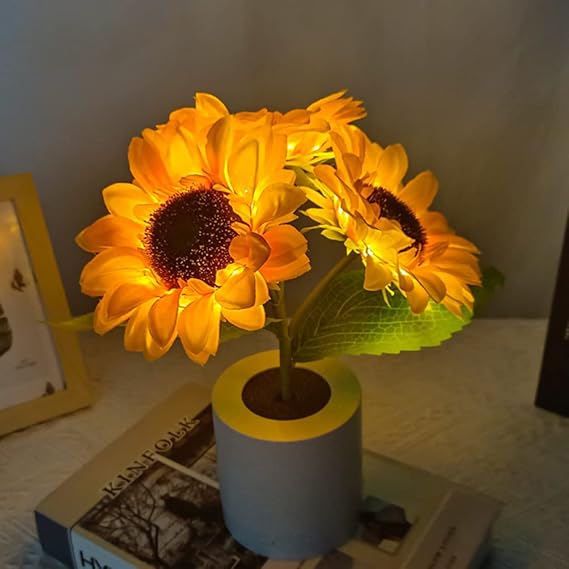 GlowFlora Sunflower Table Lamp