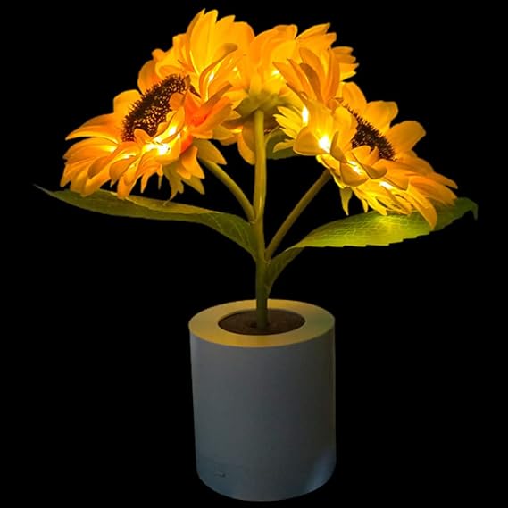GlowFlora Sunflower Table Lamp
