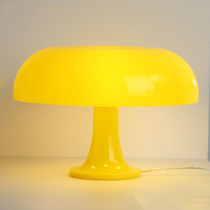 MushRoomGlow Vintage Wood Lamp