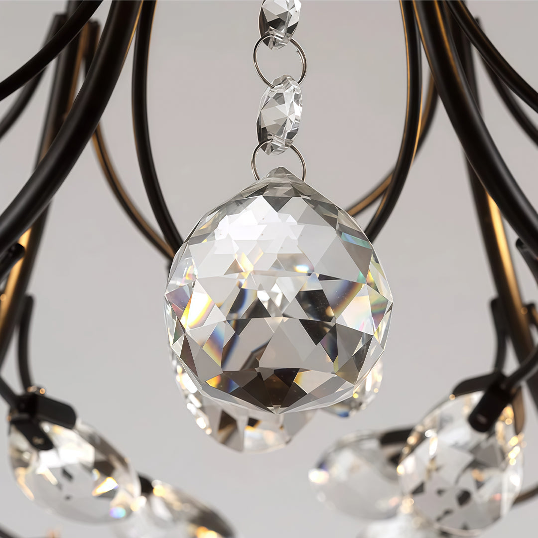 Verdant Crystal Chandelier (31")