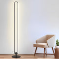 Minimalist Oval Floor Lamp