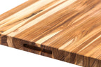 Traditional Teak Wood Cutting Board & Charcuterie Board, Extra Large 24x18 in