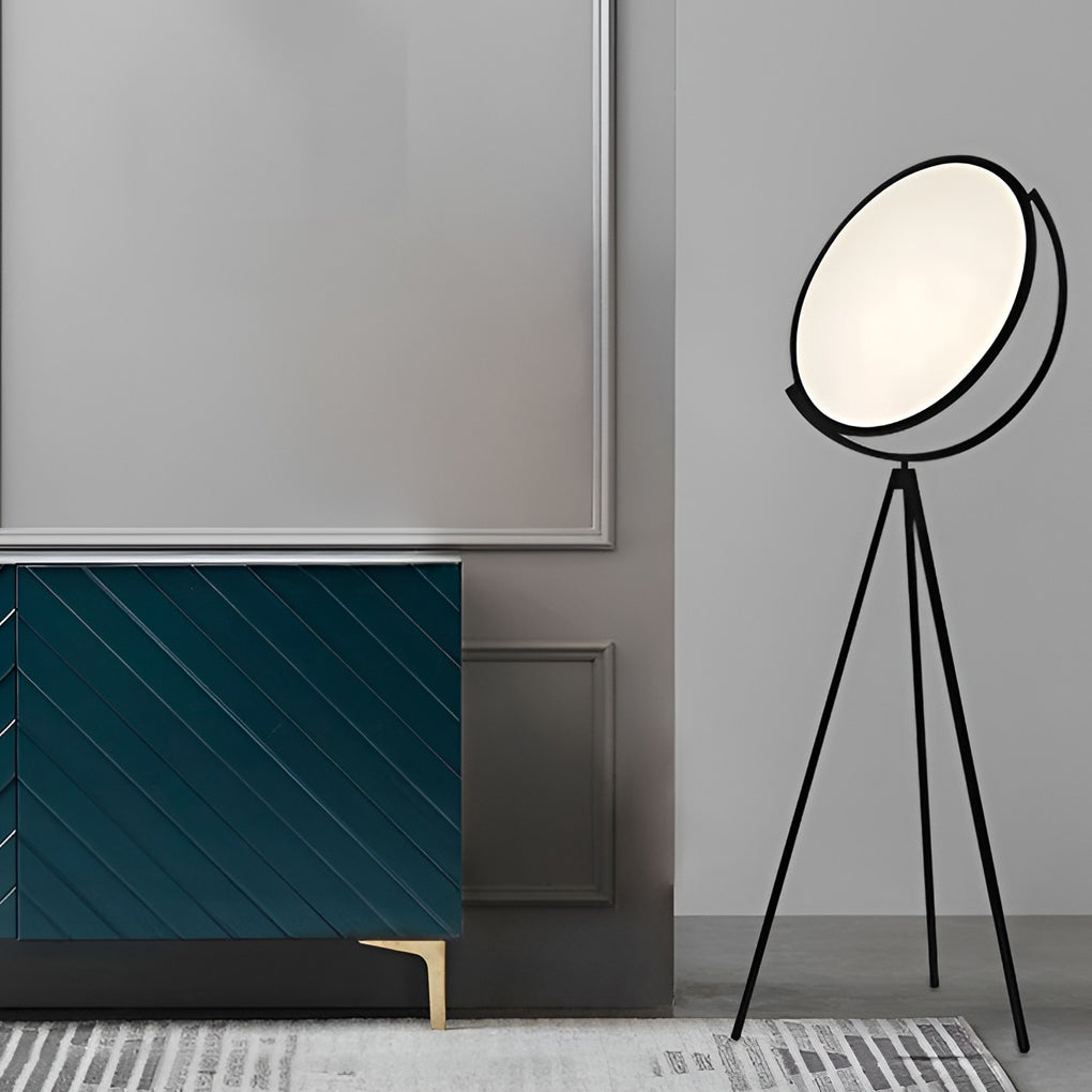 Rotating LED Tripod Floor Lamp