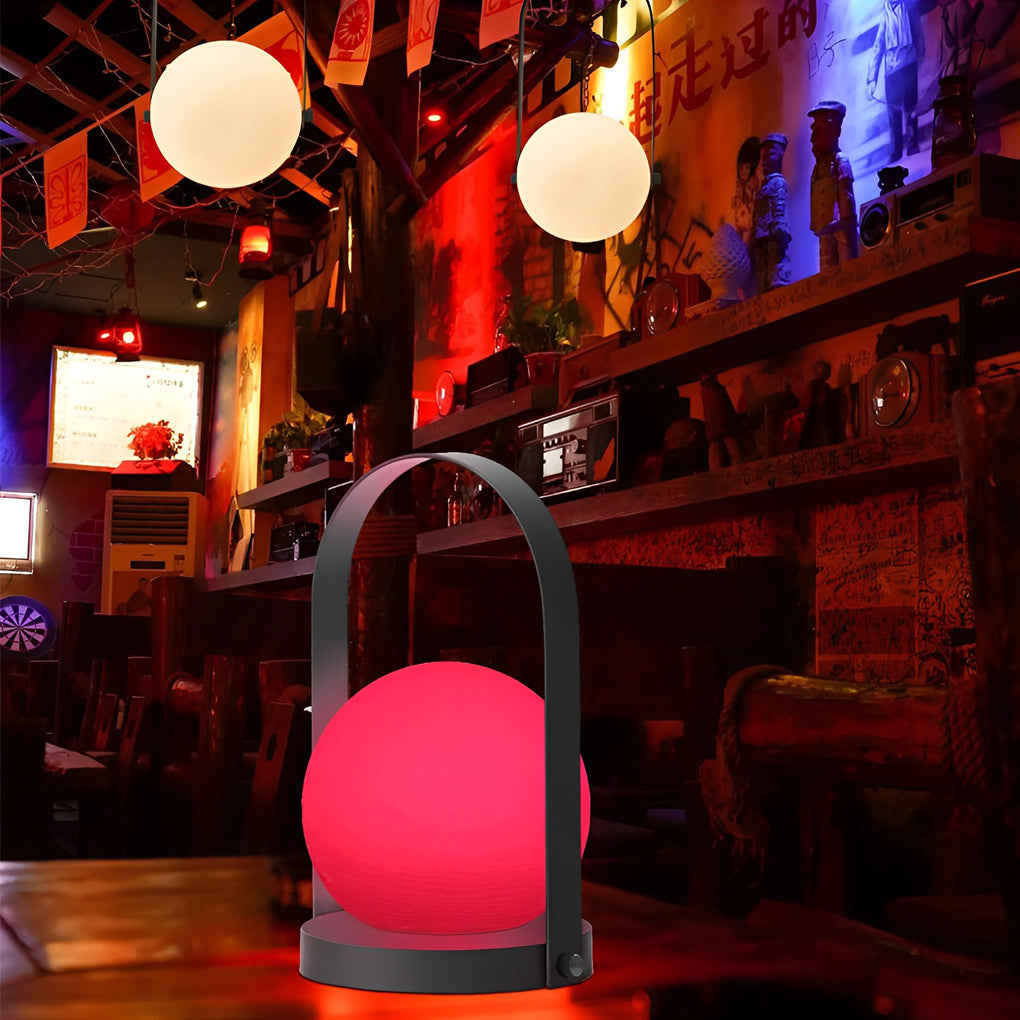 Opal RGB Mini Globe Table Lamp - view 3